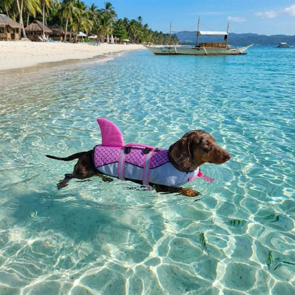 Sharky Dachshund Life Jacket