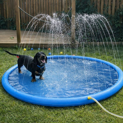 Piscina Splash de Verano para Perros Salchicha