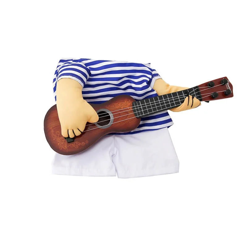 Guitar Player Dachshund Costume
