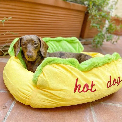 Hotdog Dackel Bett