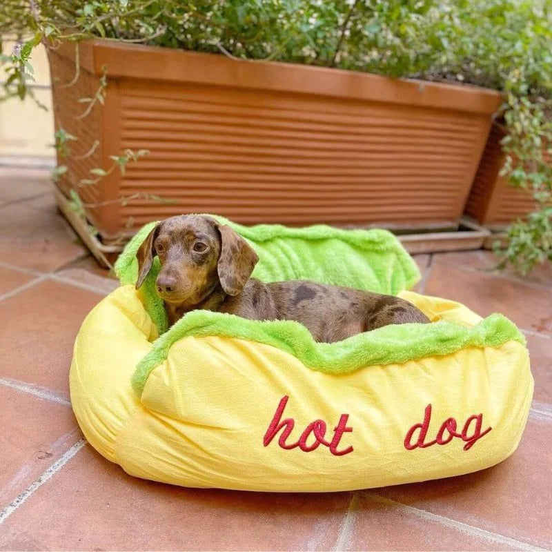 Hotdog Dackel Bett