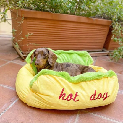 Hotdog Dackel Bett