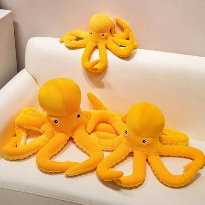 Juguete de Pulpo de Peluche para Perros Salchicha