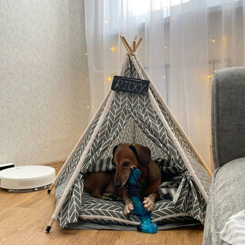 Tipi Bett für Dackel