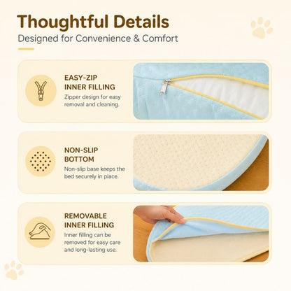 Sleepy Dachshund Cooling Mat