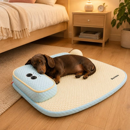 Sleepy Dachshund Cooling Mat