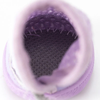 Close-up of breathable nylon mesh interior of the Summer Mesh Dachshund Shoes