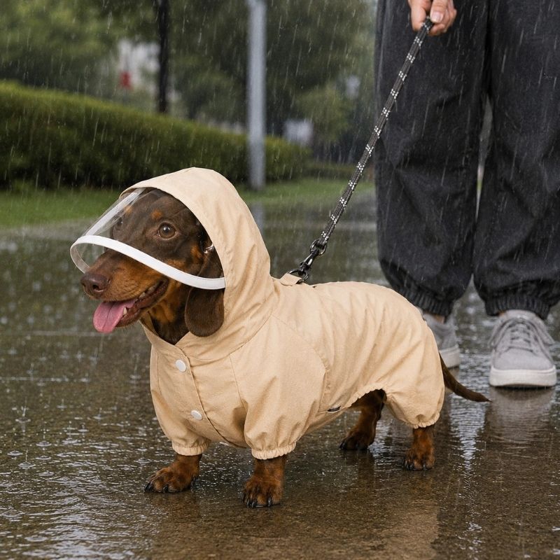 Waterproof Sausage Dog Jumpsuit