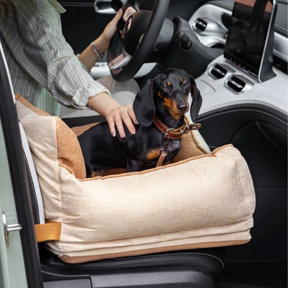 Waterproof Safety Dachshund Car Seat Bed