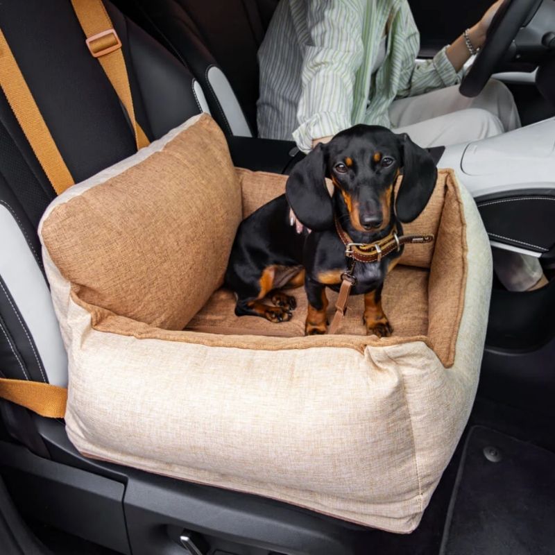 Waterproof Safety Dachshund Car Seat Bed