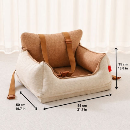 Waterproof Safety Dachshund Car Seat Bed
