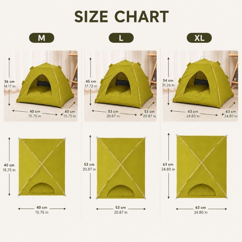 Cozy Dachshund Tent House